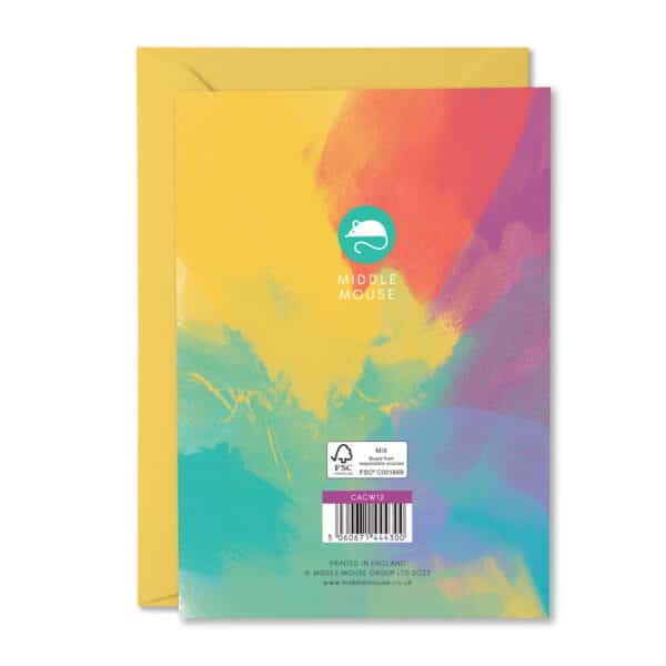 Age 18 Colour Wash Birthday Card - Image 2