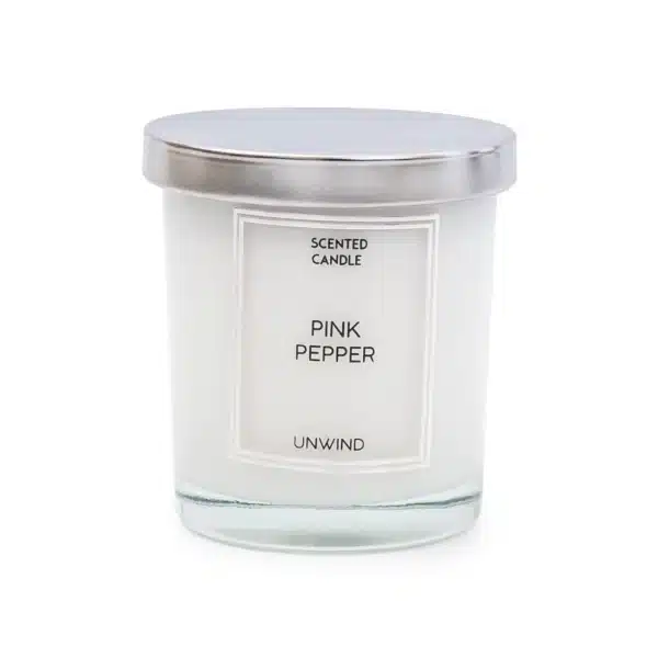ELEGANT GLOW Pink Pepper Scented Candle