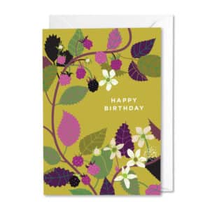 Bramble Jam Recipe Birthday Card