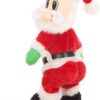 DACNING SANTA IN RED SUIT