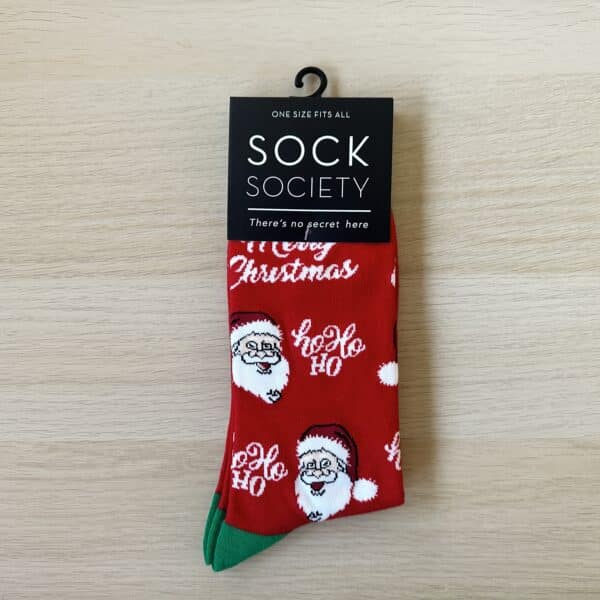 Sock Society Merry Christmas HoHoHo Socks - Image 8