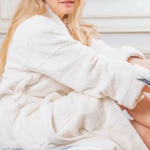 Eco Bath Organic Cotton Bathrobe - Image 5