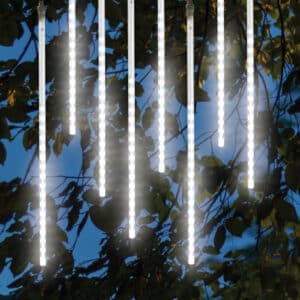 Lumineo 144 LED Icicle Lights 200cm Cool White