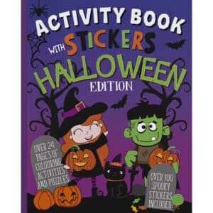 Halloween Activity Book with Stickers