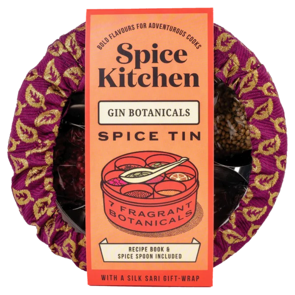 GinBotanicals spice kitchen tin with wrap