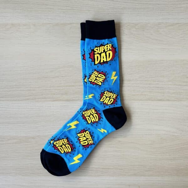Sock Society Super Dad Socks - Image 5