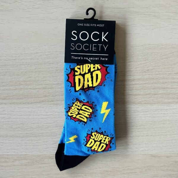 Sock Society Super Dad Socks - Image 4