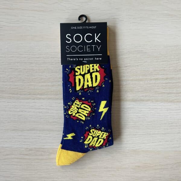 Sock Society Super Dad Socks - Image 2