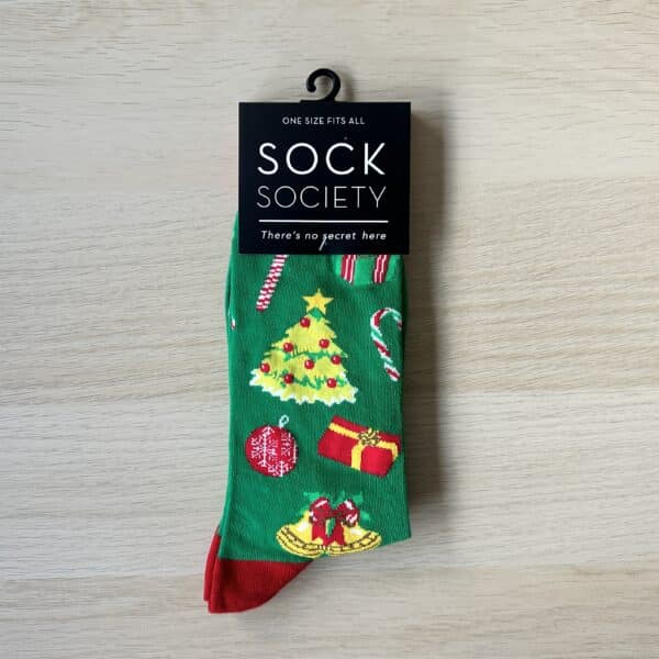Sock Society Festive Christmas Tree Socks - Image 2