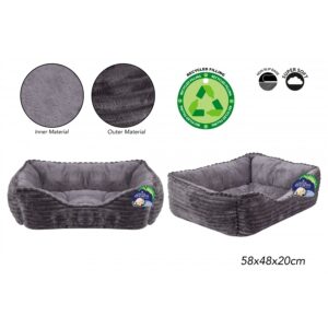 medium dog bed grey