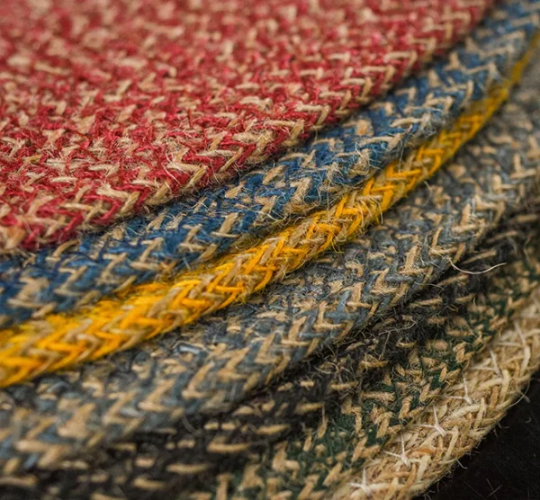 BCS Mixed Jute Texture Close Up