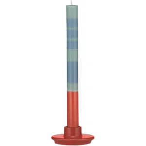 Brick Dust Striped candle