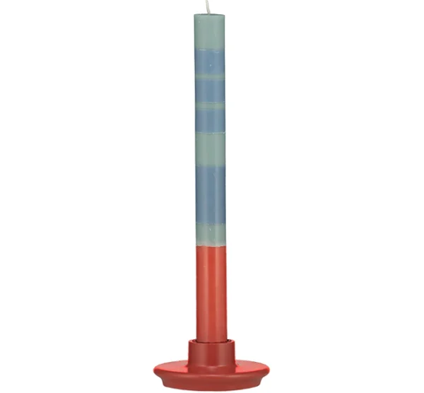 Brick Dust Striped candle