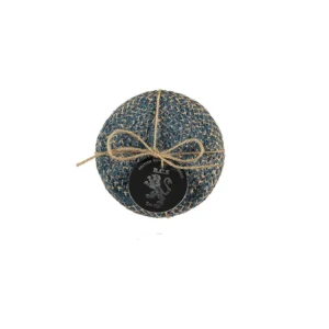 Cornflower Jute Coasters tied set of 4