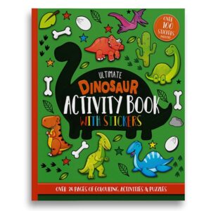 Dinosaur 25 Page 100 Sticker Activity Book