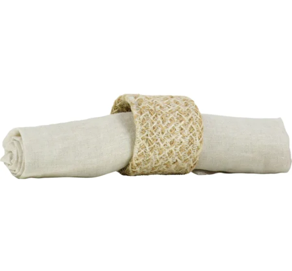 Pearl White ring and Napkin