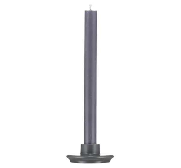 Small Gunmetal Grey Candle holder