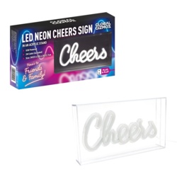 cheers neon light box