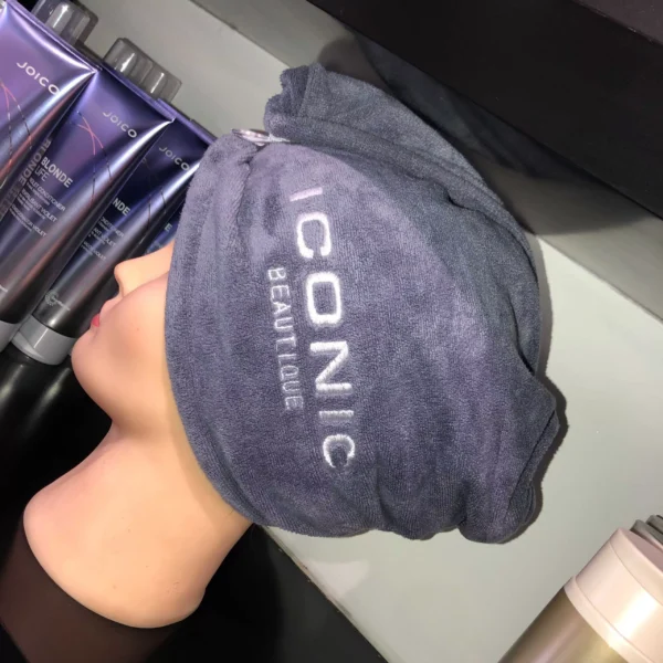 iconic hair towel wrap