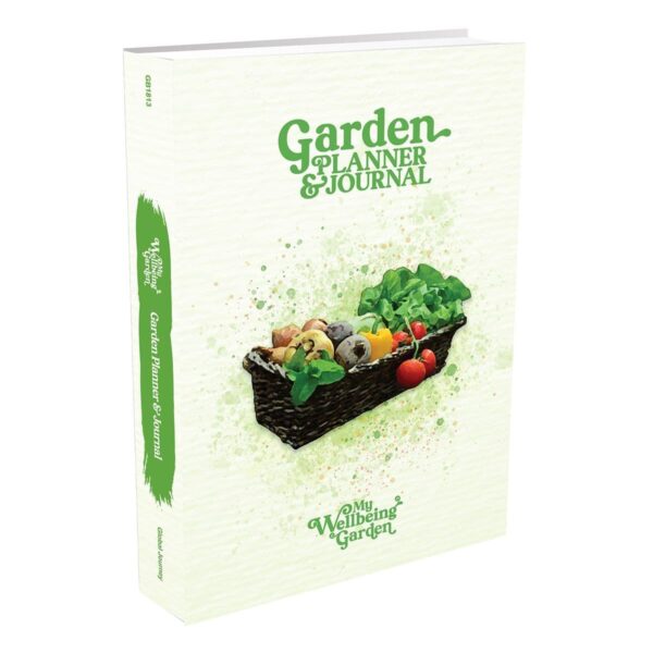 my wellbeing garden vegetables planner and journal
