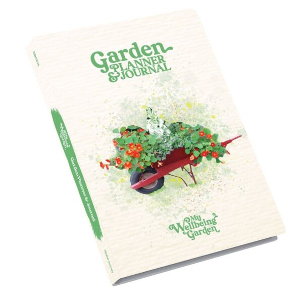 my wellbeing garden wheelbarrow journal and planner