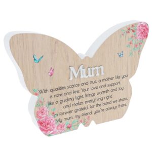 Cottage Garden Butterfly Plaque Large Mum