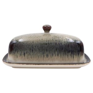 Reactive Glaze Butter Dish