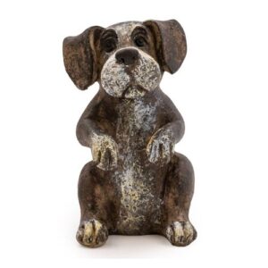 Sitting Puppy Ornament 9.5cm x W 6cm front