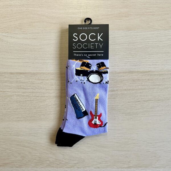 Instruments socks lilac