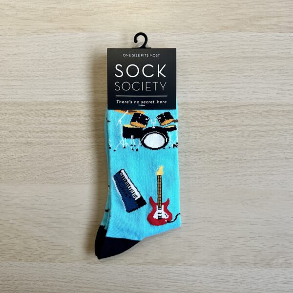 Instruments socks turquoise