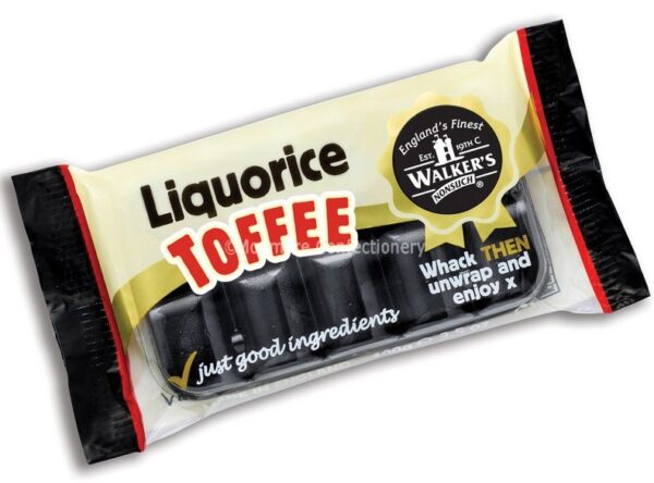LIQUORICE TOFFEE TRAY PACK (WALKERS NONSUCH)