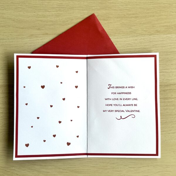 Valentine's Wish, You're so Special Card inside image