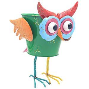 Bright Eyes Plant Pot Owl
