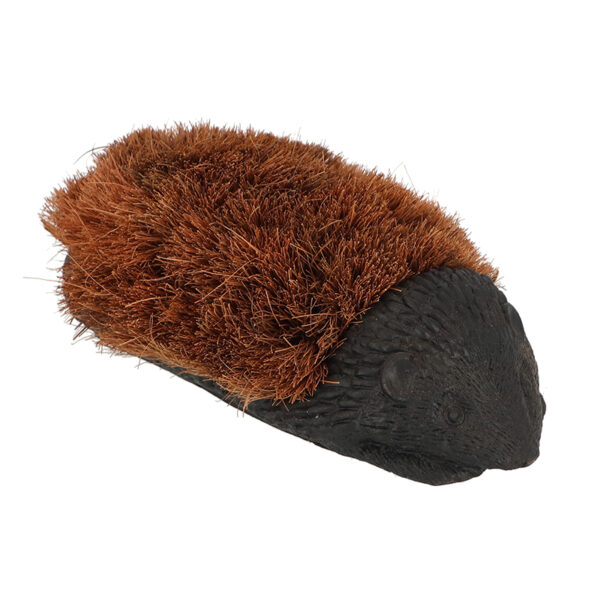 Cast iron Hedgehog Boot brush image