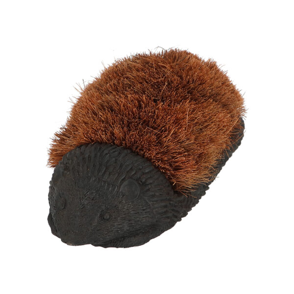 Cast iron Hedgehog Boot brush image