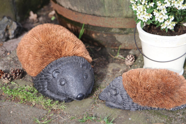 Cast iron Hedgehog Boot brush image