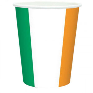 Ireland Flag Cups Pk8 Amscan