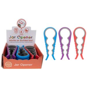 Red/Purple/Blue Jar And Bottle Opener