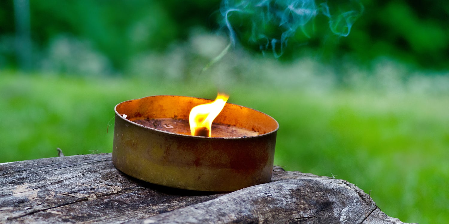 Citronella candle image