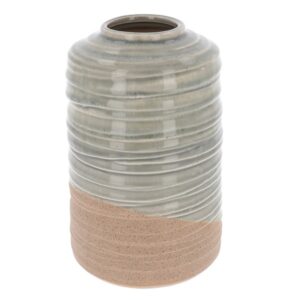 Grey Dip Tall Vase