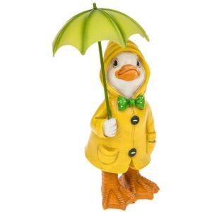 Puddle Duck With Brolly Standing