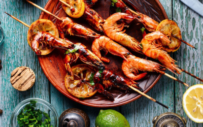 Zesty Grilled Prawns: A Flavourful Feast from One and Every Pershore