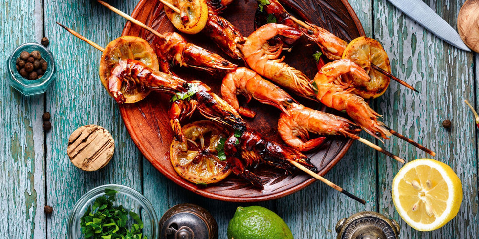 Zesty Grilled Prawns: A Flavourful Feast from One and Every Pershore
