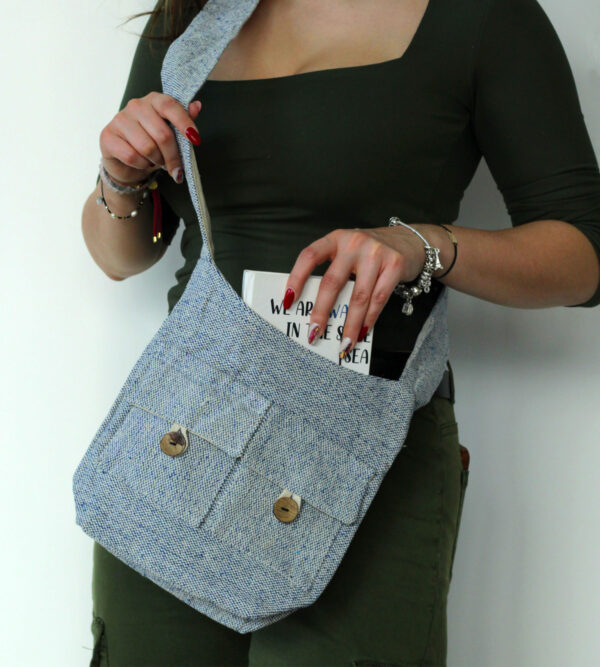 Natural Tones Two Pocket Bags - Soft Lavender - Medium - Image 2