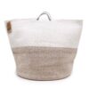 Cotton Rope Laundry / Storage Big Basket 45x40cm - Beige