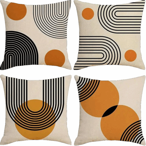 Linear Horizon Collection 45x45 Cushion