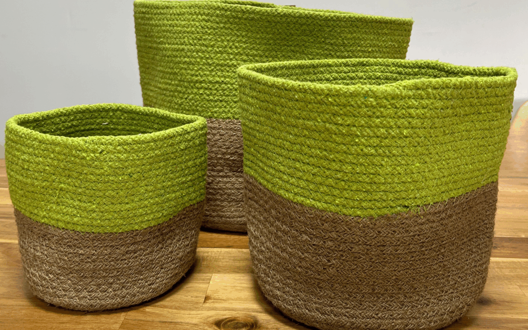 Stylish & Eco-Friendly: Cotton Rope Storage Baskets for Every Home