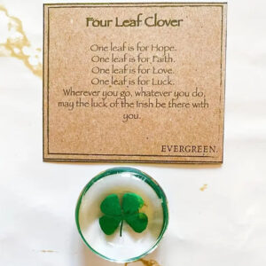 Luck in Your Pocket – Clover Stone