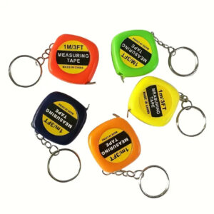 1m Tape Measure Keyring