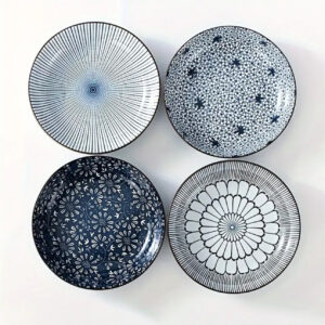 Hand Painted Deep Hue  Serving Bowl Collection 19.7 cm